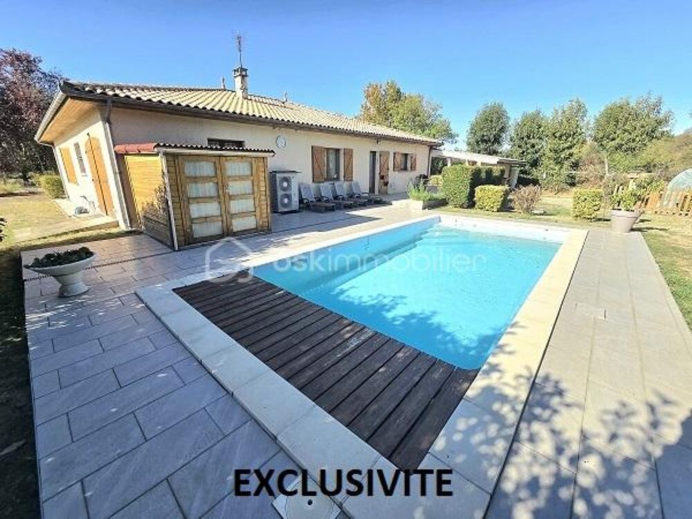 Vente Maison MAGNIFIQUE PLAIN PIED DE PRES DE 150 M2 SUR UN TERRAIN DE 5 400 M2 AVEC 4 CHAMBRES ET PISCINE CHAUFFEE !!! Libourne