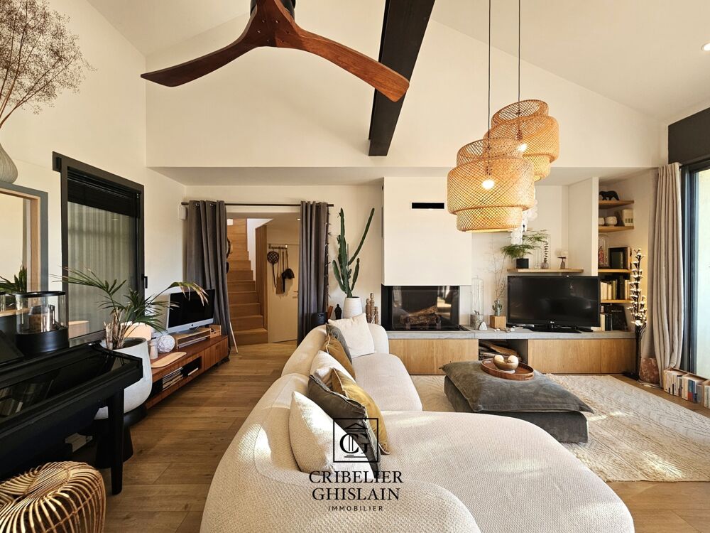 Maison d'architecte -125 m² -3 chambres - terrasse panoramique - Clisson centre