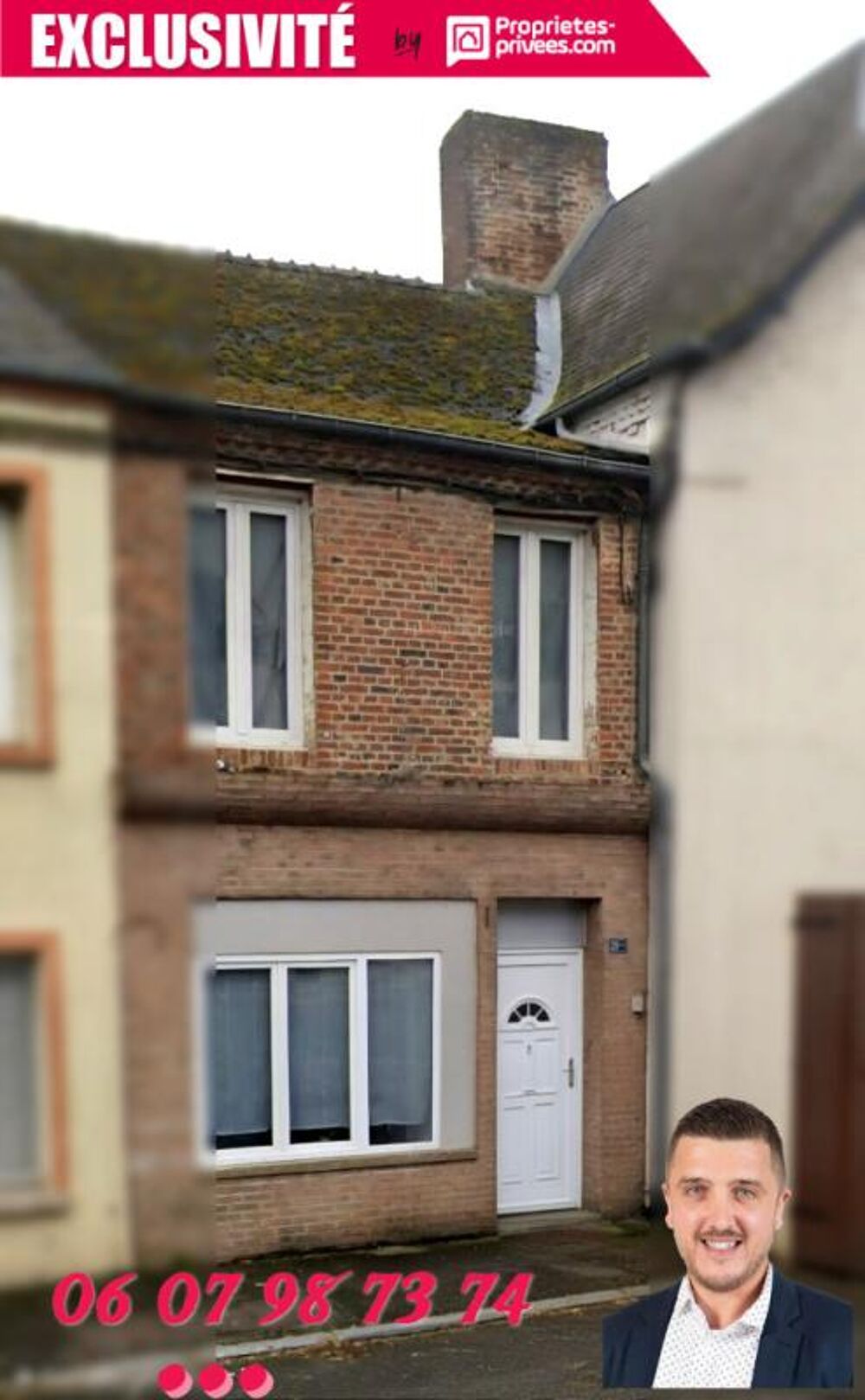 Très forte rentabilité ? Maison louée ? 3 chambres + bureau ? Etréaupont