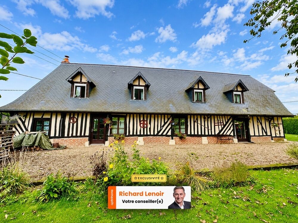 Charmante grange normande entièrement rénovée avec pigeonnier à 10 minutes de Pont Audemer