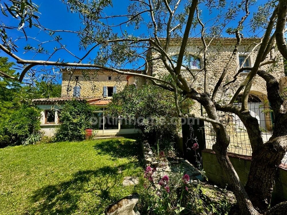 Vente Maison AUTHENTIQUE MAS EN PIERRES AVEC MAISON INDEPENDANTE, PISCINE ET TERRAIN DE 7 000 M² – ALLAN Allan