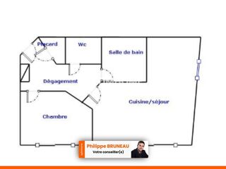  Appartement à vendre 3 pièces 58 m²