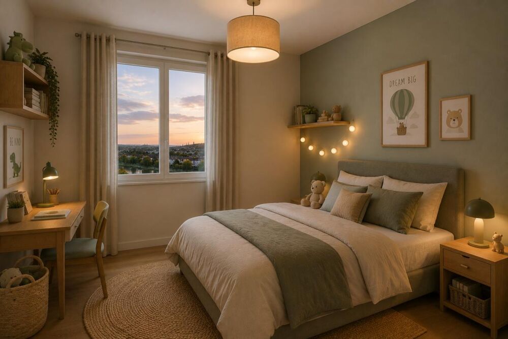 Vente Appartement T3 NEUVILLE SUR SAÔNE 61m²  - TERRASSE -  GRAND SÉJOUR OUVERT Neuville sur saone
