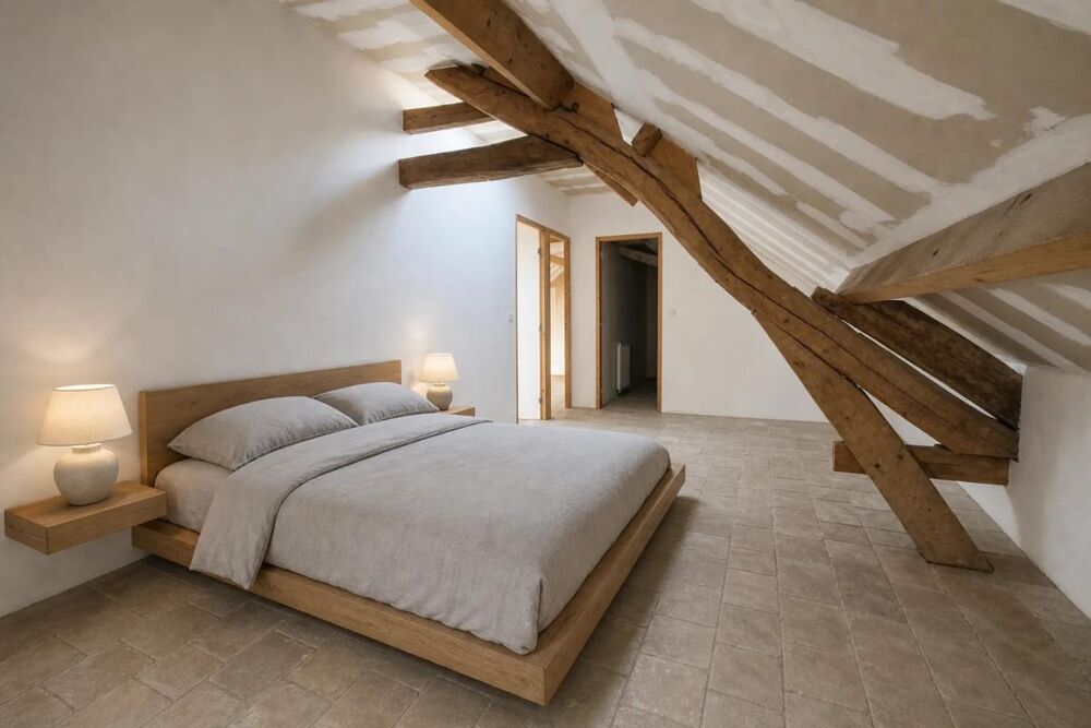 Immeuble de caractère avec local professionnel et habitation
