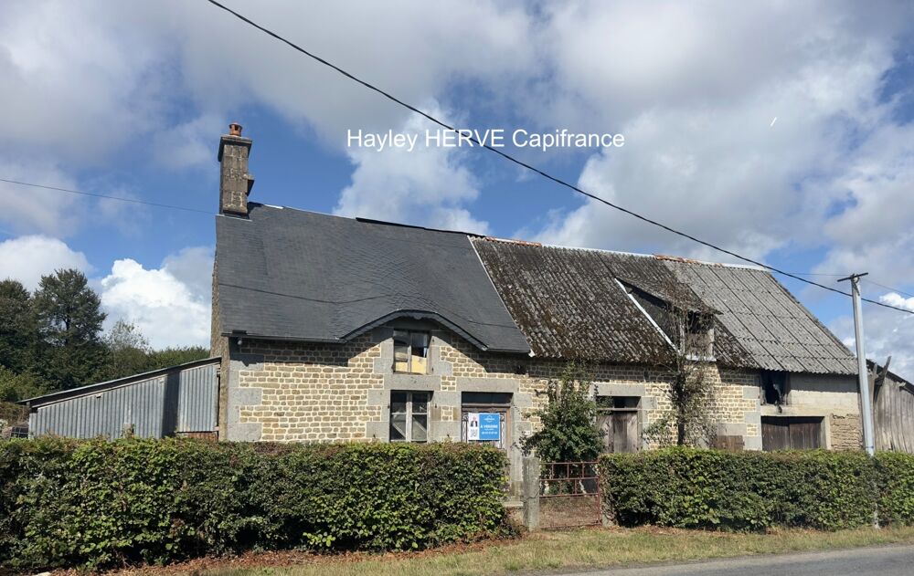 Vente Remise/Grange Ensemble de bâtiments avec terrain clos de 3 600 m² – Idéal artisan CHAULIEU (50) Chaulieu