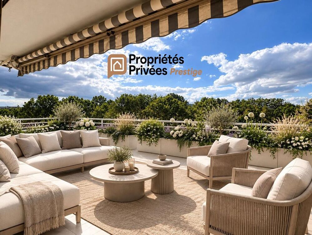 Vente Appartement Neuilly sur Seine, penthouse en duplex derniers étages, terrasse plein ciel 150m2 Neuilly sur seine