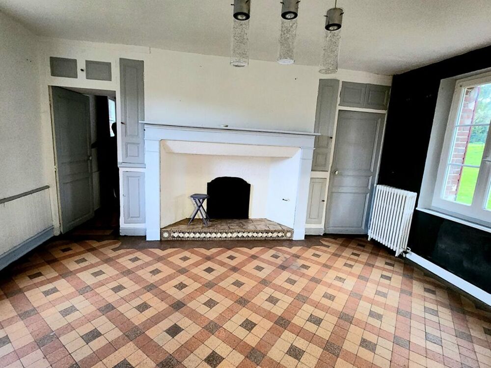 Villers Sur Auchy - Longère de 93.50 m2 - 3 chambres + batiment de 80 m2 à restaurer - Prix : 185.300