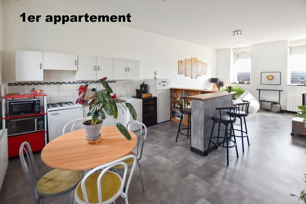 Vente Maison Maison d'habitation +deux appartements locatifs avec terrain de 2455 m2 Le creusot