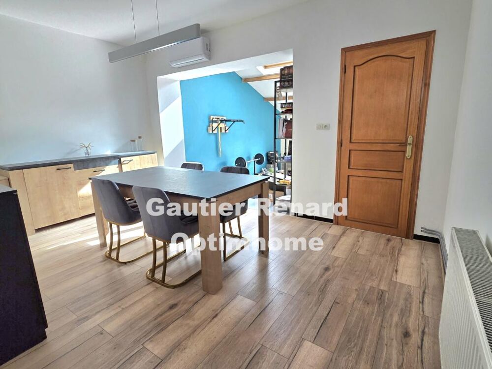 Maison de ville 116 m²  DPE A / GES A  3 chambres + bureau  Jardin  Confort haut de gamme - 6 pièces CRESPIN (59)