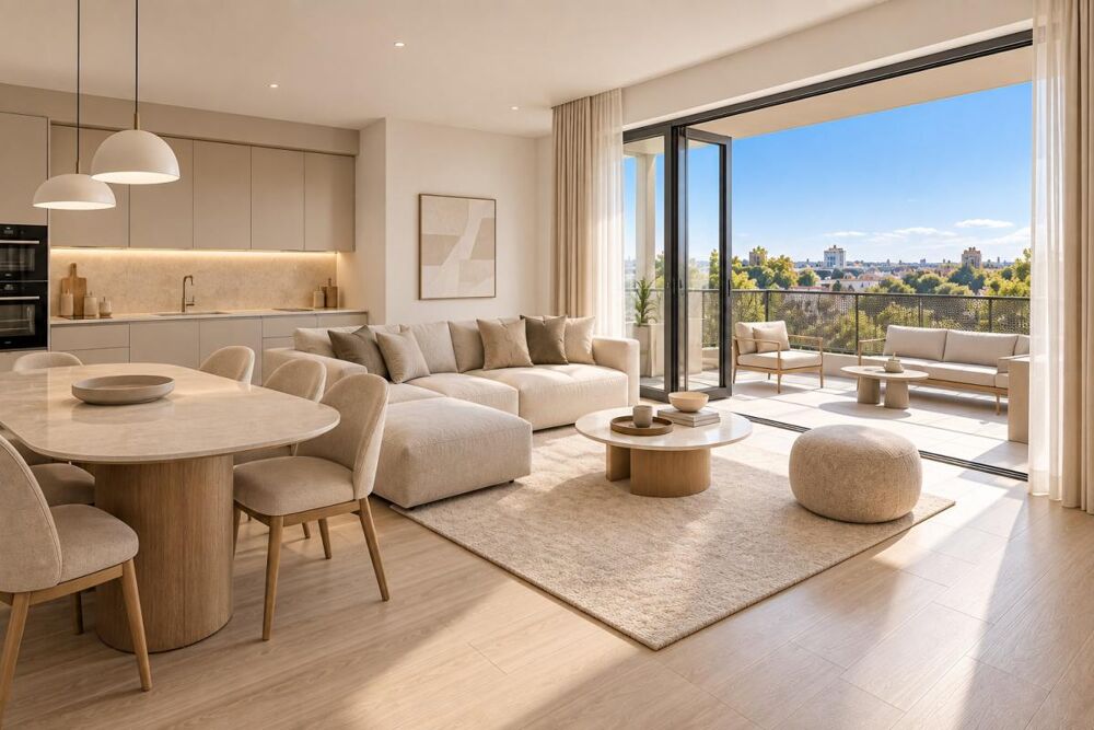 Vente Appartement RETOUR DE LOT BEL APPARTEMENT 2 PIECES AVEC BALCON ECOQUARTIER DU SYCOMORE Bussy saint georges