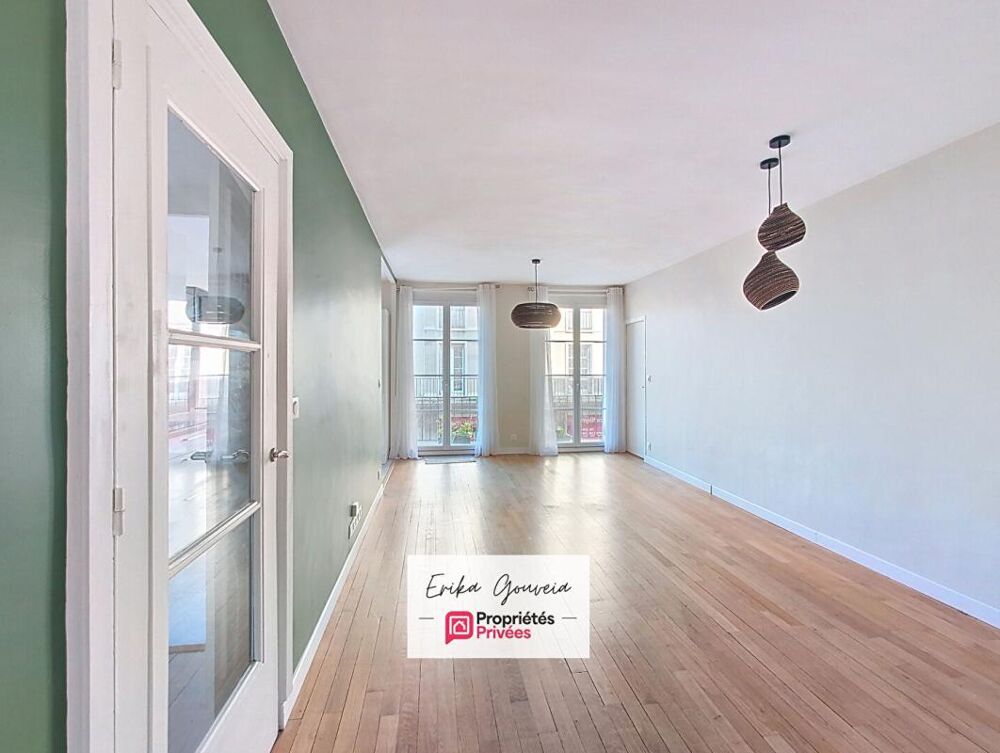 Vente Appartement PERRET 5 PIECES RÉNOVÉ 100m² - VUE HÔTEL DE VILLE - DOUBLE BALCON - STATIONNEMENT Le havre