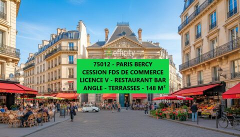 Caf&eacute;/H&ocirc;tel/Restaurant 590000 75012 Paris