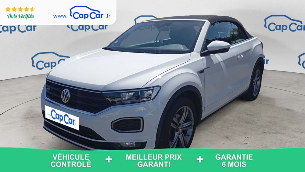 T-ROC Cabriolet I 1.5 TSI 150 DSG7 R-Line - Automatique Entretien 2020 occasion 14470 Courseulles Sur Mer