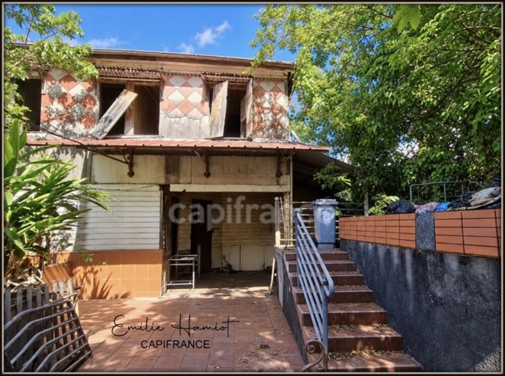 Vente Terrain A vendre - Fort de France Clairière - Terrain avec bâti à réhabiliter ou à démolir Fort de france
