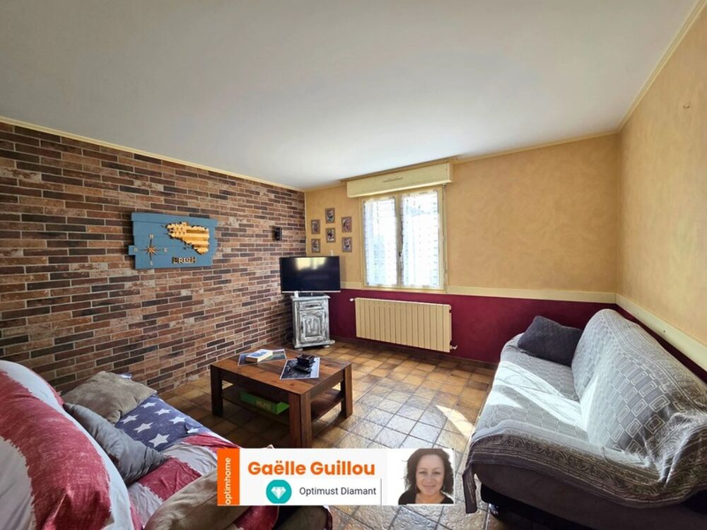 Vente Maison Cléder : maison de 1980 sur sous-sol, habitable de plain pied, avec 3 garages + carport Cleder
