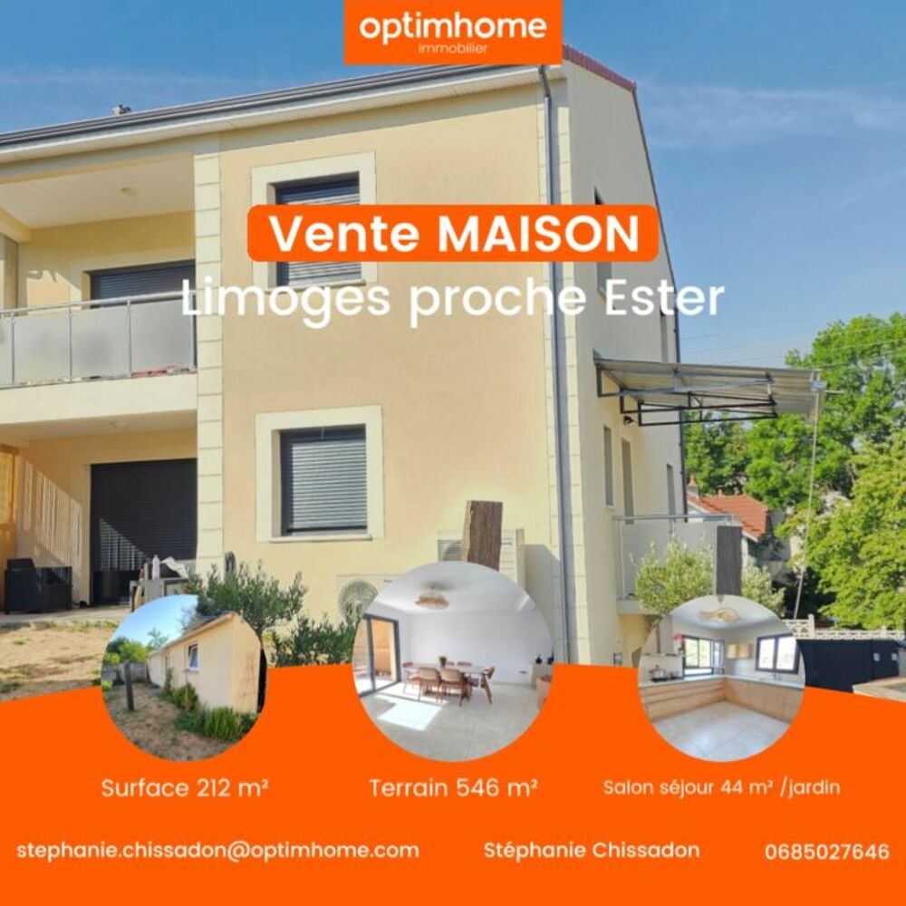 EXCLUSIVITE ARISTIDE BRIAND /ESTER MAISON DE TYPE 7 RECENTE AVEC JARDIN - T2 LOCATIF ET DEPENDANCE