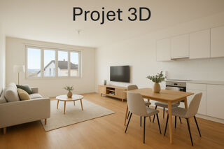  Appartement  vendre 2 pices 45 m