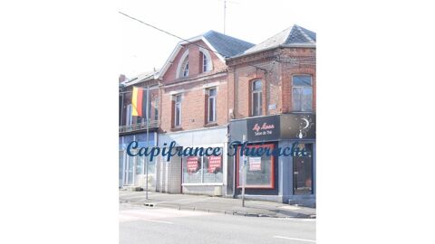 Dpt Aisne (02),sur Hirson, à vendre immeuble mixte d'une surface totale de 141.07m² sur une parcelle de 130m² 45000 02500 Hirson