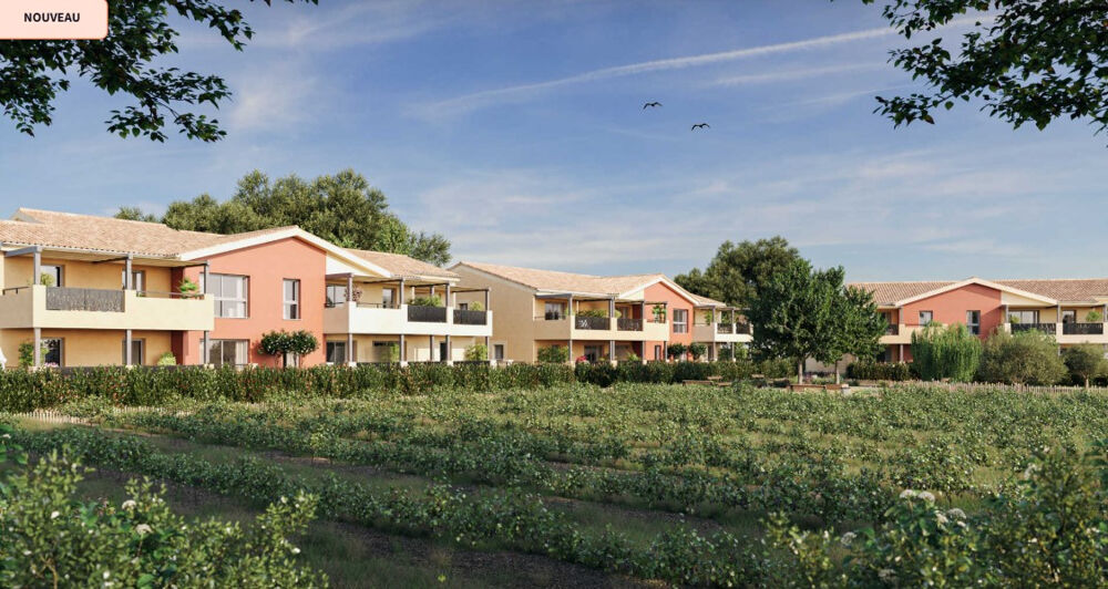 Bormes les Mimosas ,T2 traversant de 43,22 , avec terasse de 16m2