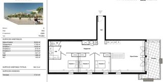  Appartement � vendre 4 pi�ces 104 m�