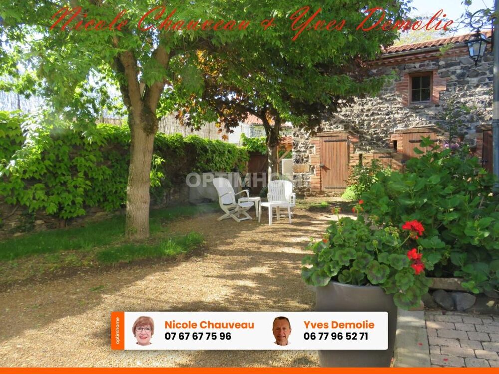 ISSOIRE à 15 mn - MAISON EN PIERRE RÉNOVÉE  200 M²  4 CHAMBRES  GARAGE  JACUZZI