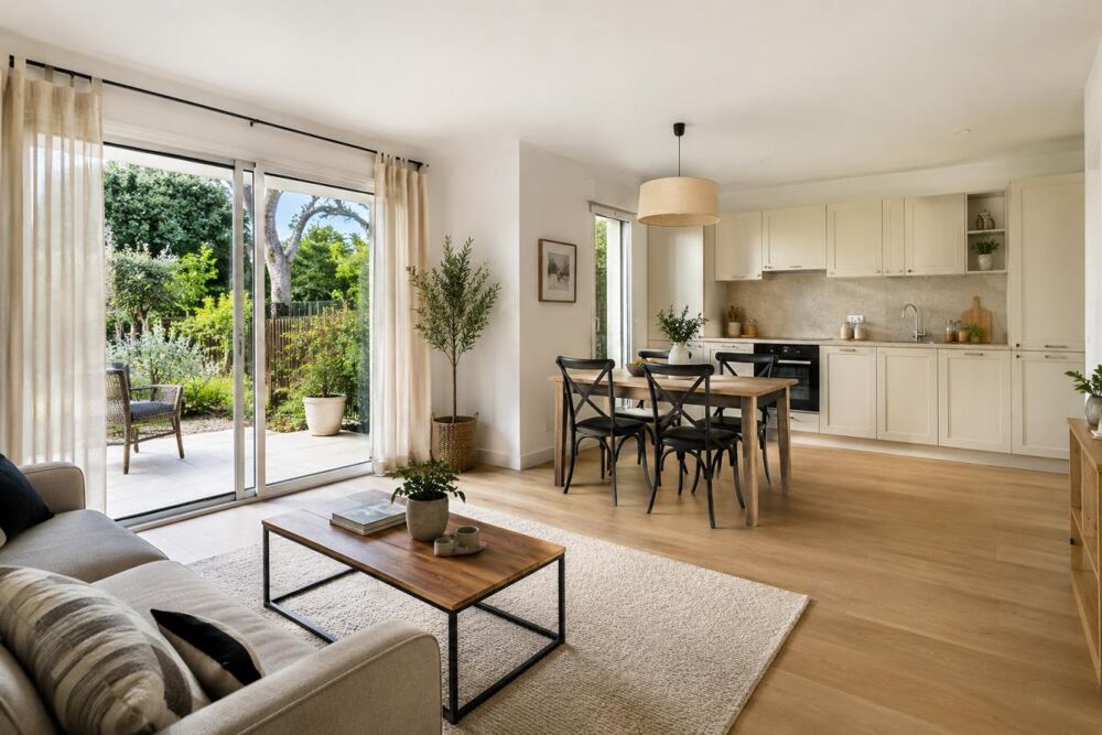 2 pièces + GRAND JARDIN - terrasse