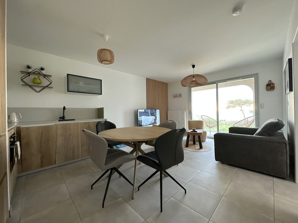 Vente Appartement Granville, à 300 mètres de la plage d'Hacqueville, appartement T2 de 2022 avec superbe vue !!! Granville