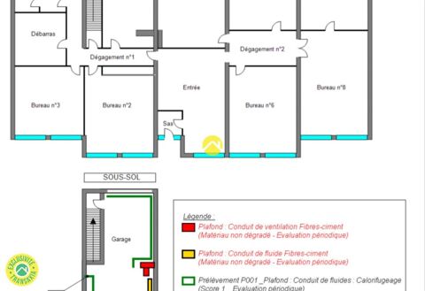 lot de 10 bureaux sur 175m&sup2; 67500 18000 Bourges