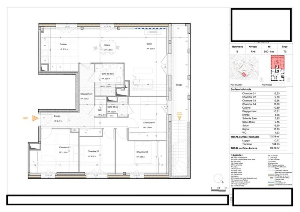 À vendre  Spacieux T5 dexception à Nantes (44), proche Gare & Jardin des Plantes
