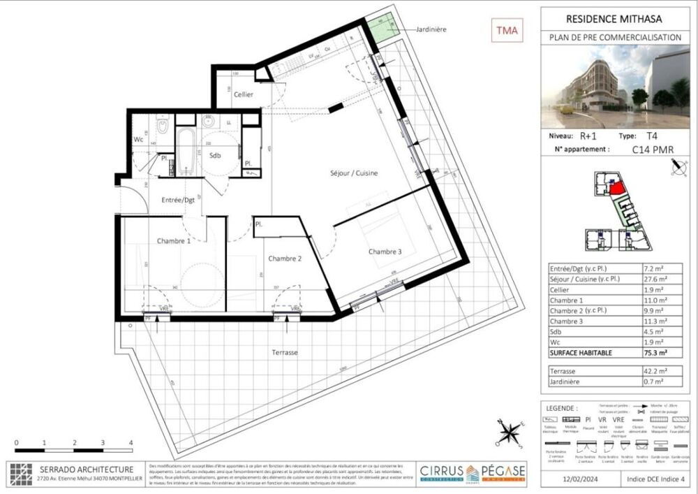 Vente Appartement Appartement - Castelnau-le-Lez - 72m² Castelnau le lez