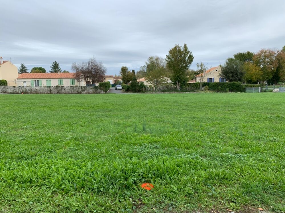 Vente Terrain Terrain proche de St jean d'Angély 17400 dans bourg toutes commodités Loulay