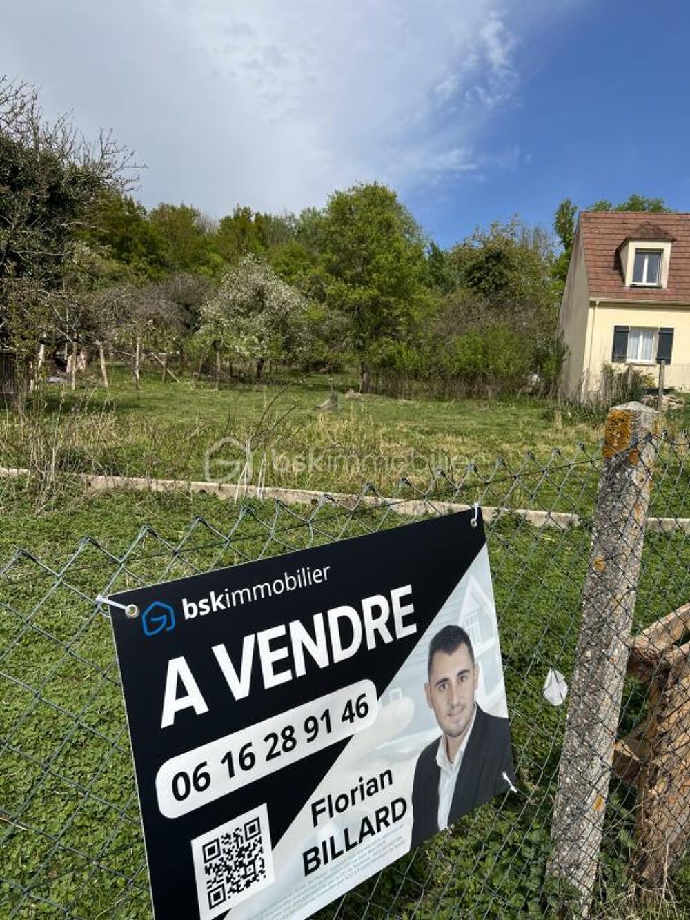 Vente Terrain TERRAIN A BATIR 1581M2 Chauffry