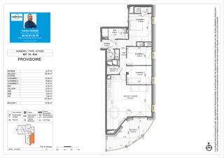  Appartement à vendre 4 pièces 88 m²
