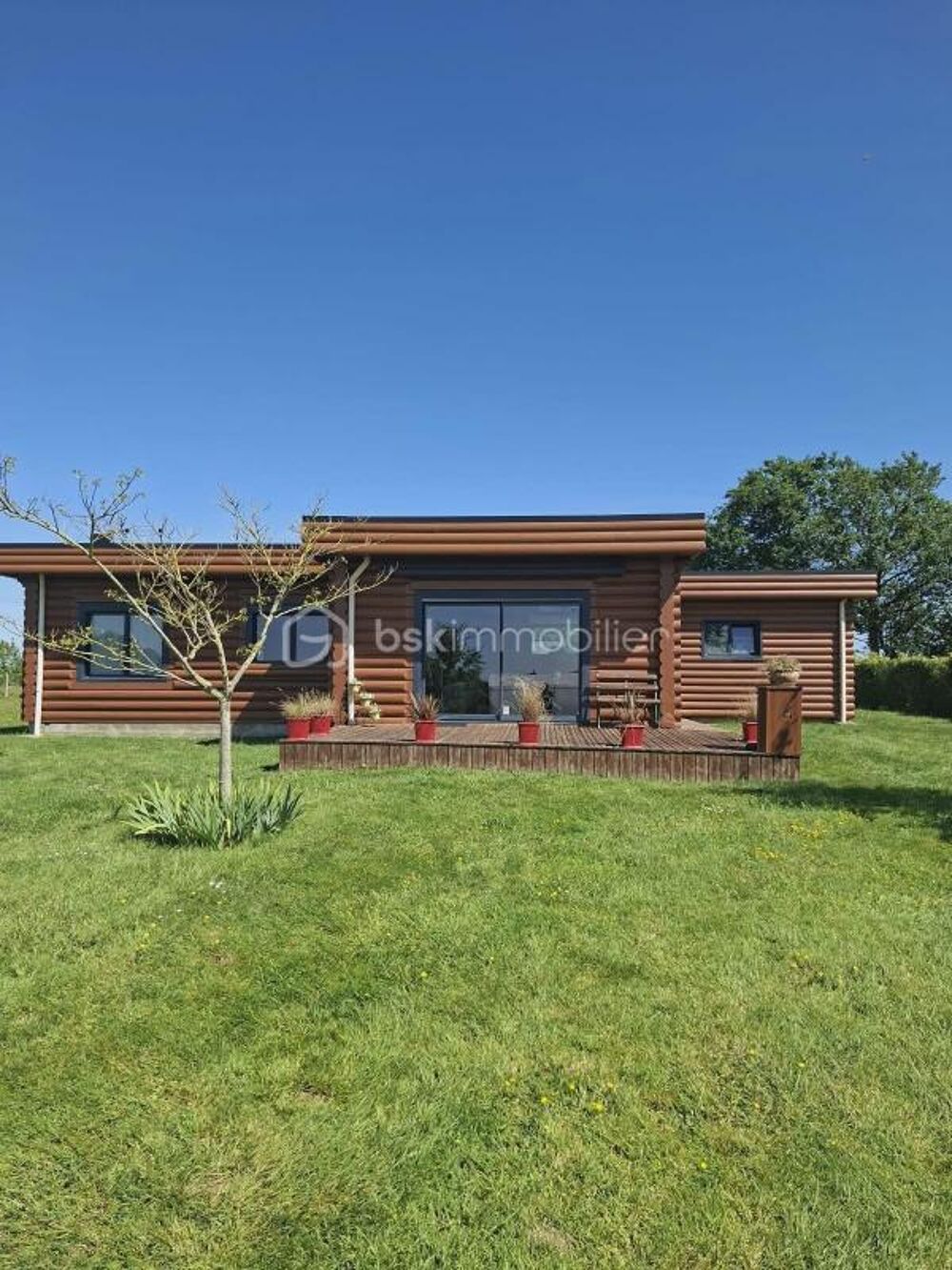 Vente Maison Maison en rondins de bois La baconniere