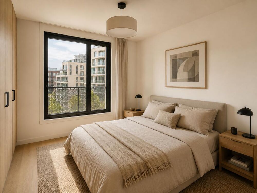 Vente Appartement Saint-Ouen Docks – Beau 2 pièces de 47 m² avec balcon Saint ouen sur seine
