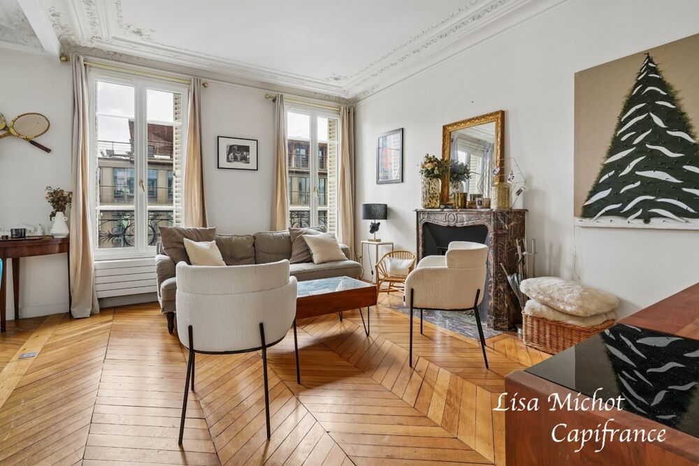 Vente Appartement Neuilly-sur-Seine, appartement 3 pièces au charme de l'ancien au sein d'une résidence de standing Neuilly sur seine