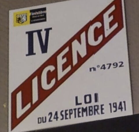 Livence IV &agrave; vendre DOUARNENEZ (29) 13600 29100 Douarnenez