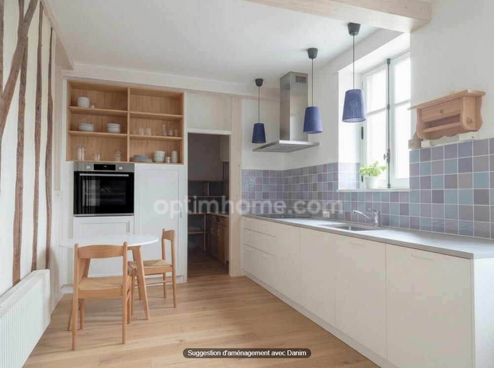 Maison de 220m² à MONNAIE (37), jusqu'à 7 chambres, possibilité de partie locative ou cabinet professionnel