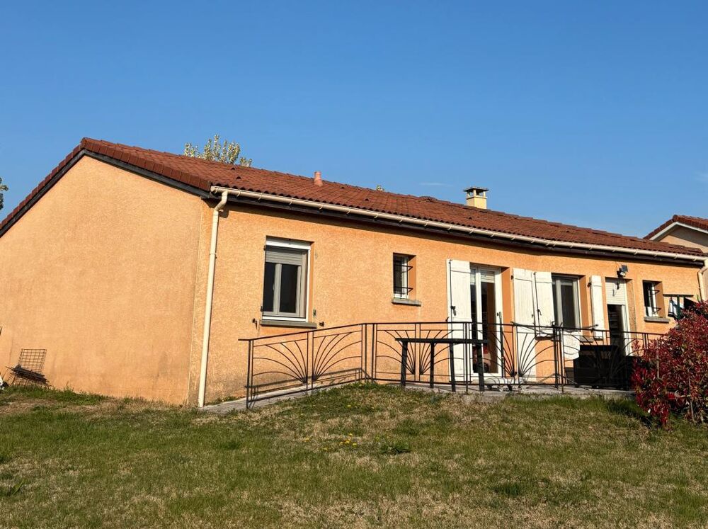 Maison de plain-pied 3 chambres à Montrevel-en-Bresse  259000 €