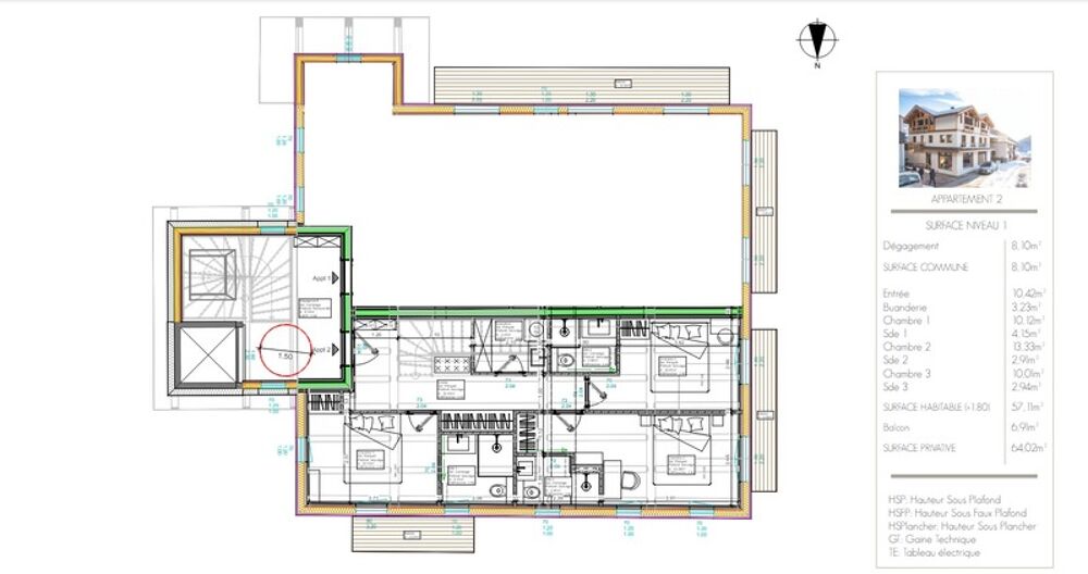  vendre  Duplex/triplex Brianon (05100)