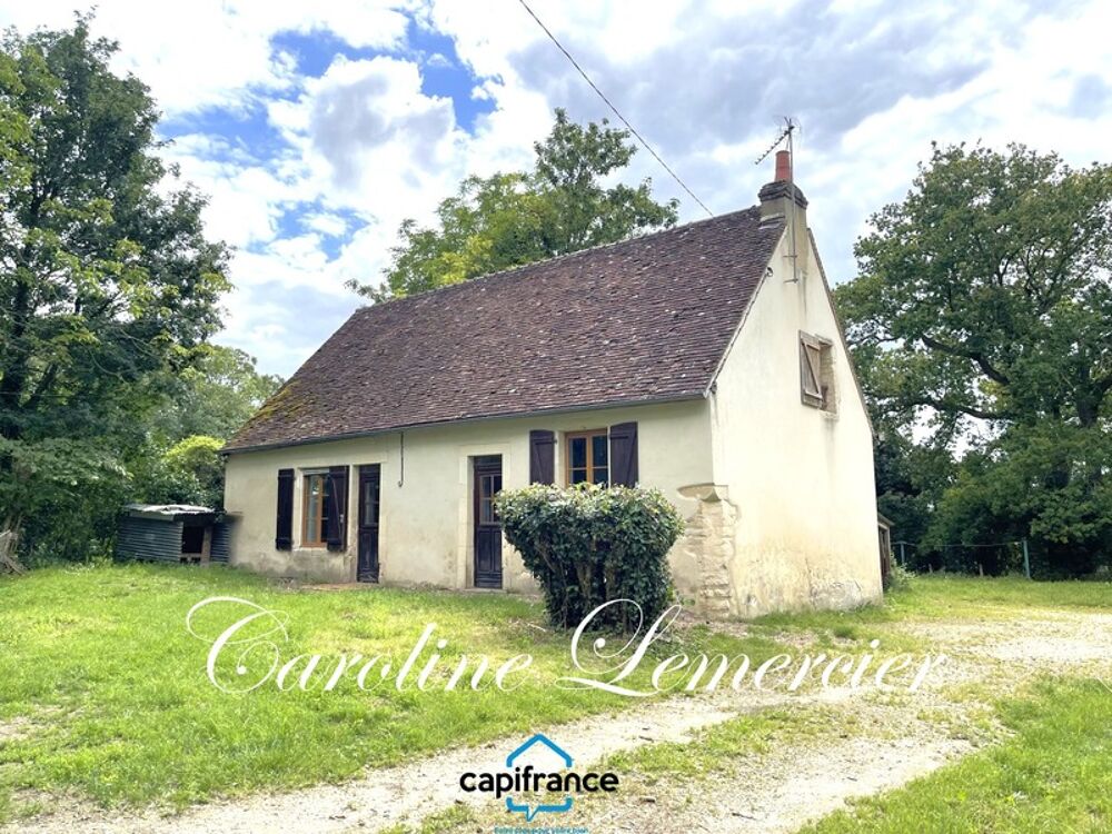 Maison à vendre 5 pièces VOUVRAY SUR HUISNE (72)Fermette en campagne 100 m² habitables, 3 chambres, terrain 6000 m², cavité so