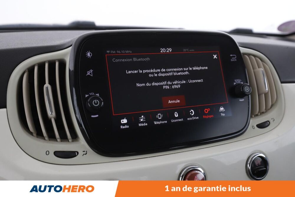 500 1.2 By Harcourt Dualogic 69 ch 2019 occasion 92130 Issy-les-Moulineaux