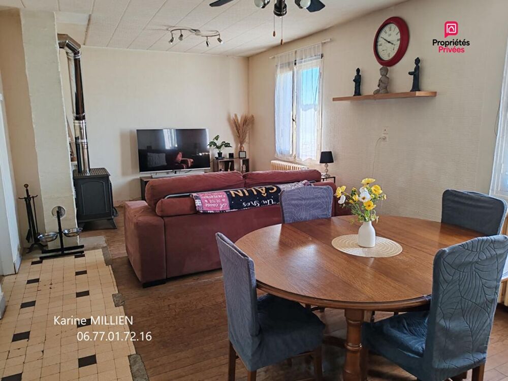 Vente Maison ACON 27570 Maison individuelle sur sous-sol total - 3 chambres - Terrain - 149000  HAI Acon