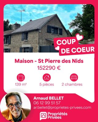  Maison à vendre 5 pièces 139 m²