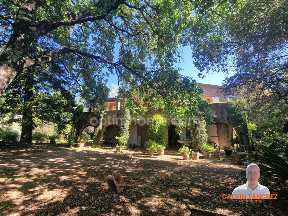 Vente Villa ?Villa de caractère à vendre - 8 pièces - 189 m² - 2545 m² de terrain - 2 partie indépendantes - Saint-Ambroix (30500) Saint ambroix