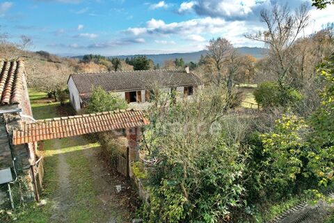   MAISON PLAIN-PIED DE 135 M2, TERRAIN ARBOR DE 5 675 M2, 4 CHAMBRES, DPENDANCES, VUE DGAGE, FIBRE, TF 547, PUITS, MARE, FOUR Maison - 7 pice(s) - 135 m