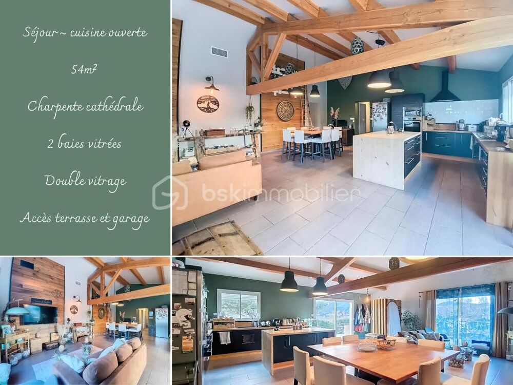 Vente Maison Maison 114 m� avec piscine, garage � Proche Gorges d'H�ric / Mont Caroux Mons