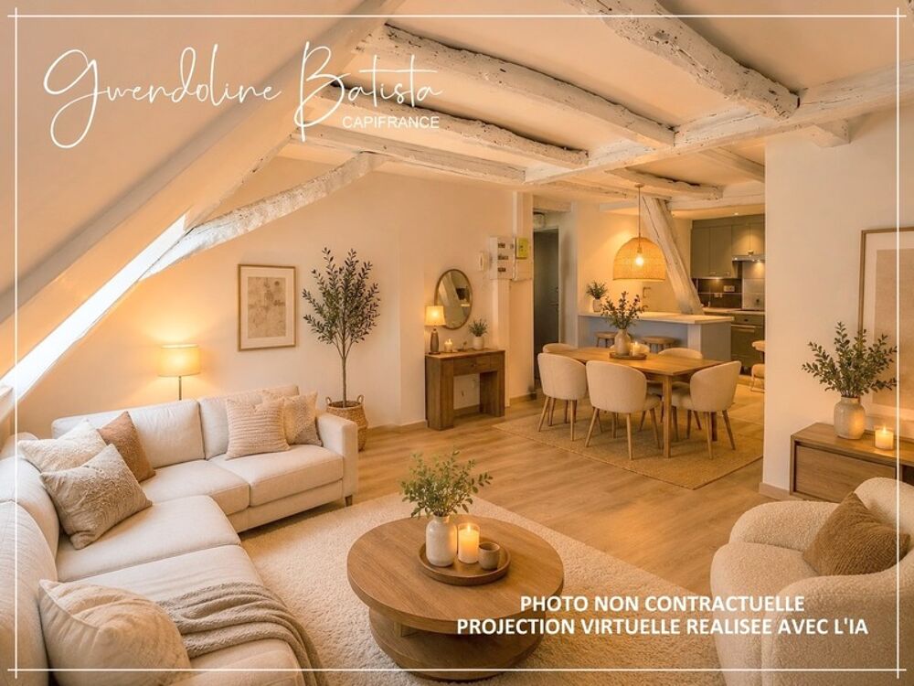 Vente Appartement Appartement T3 rénové 46,42m² - Dernier étage - BERGERAC (24) Bergerac