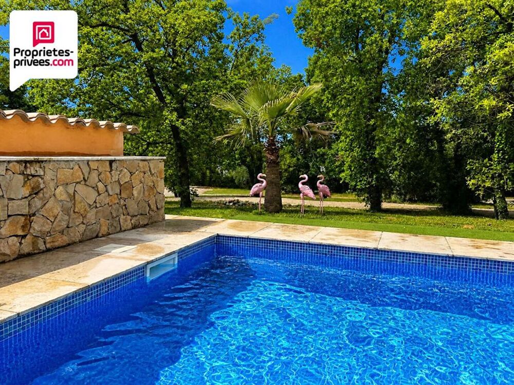 Vente Propriété/Château PROPRIETE  9 pièces 249 m2 avec Annexes, Piscine et terrain paysager de 4000 m2 Saint cezaire sur siagne