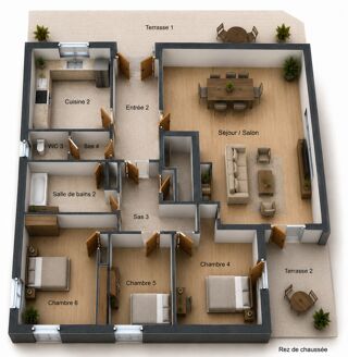  Maison à vendre 9 pièces 228 m²
